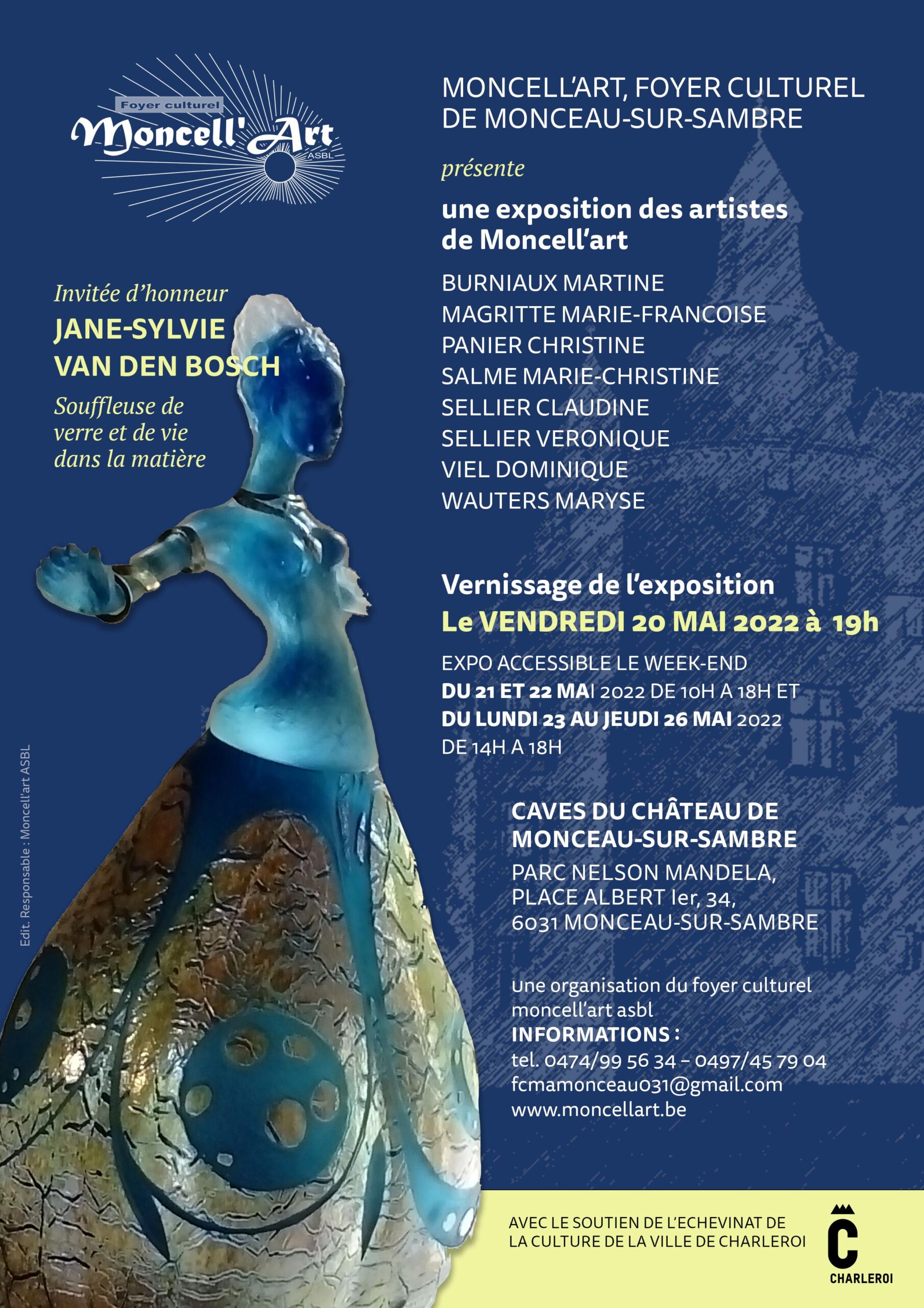 Exposition des artistes de Moncell'Art